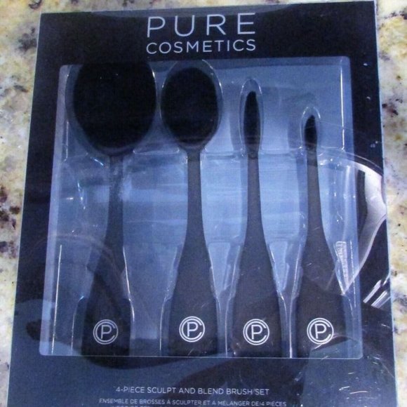 Pure Cosmetics 4 piece Sculpt & Contour Brushes - Picture 1 of 2